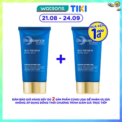 Gel Tẩy Tế Bào Chết Bio-Essence Renew Chiết Xuất Sữa Ong Chúa 60g