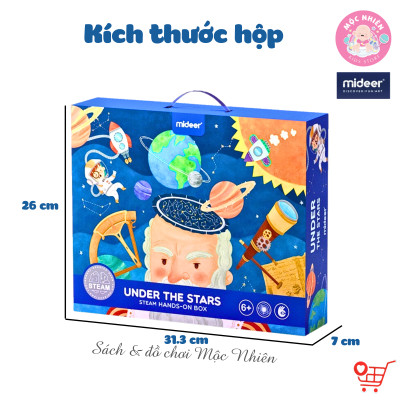 Đồ Chơi Khoa Học STEM Lắp Ráp Mô Hình Vũ Trụ - Mideer STEAM Hands-on Box (MD2146 / MD2127 / MD2144)