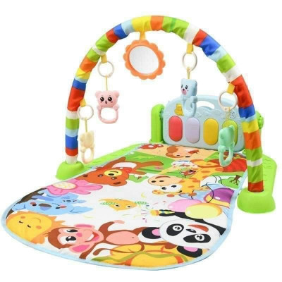Thảm Nhạc Cho Bé Sơ Sinh, Thảm Đàn Piano Cho Bé, Thảm Đồ Chơi Cho Bé, Hình Thù Ngộ Nghĩnh Nhiều Màu - Hàng Nhập Khẩu