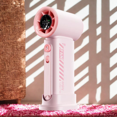 Quạt Phản Lực Cầm Tay Kachi MK406 – Pin 4000mAh, Gió Mạnh Gấp 1.5 Lần - Hàng chính hãng