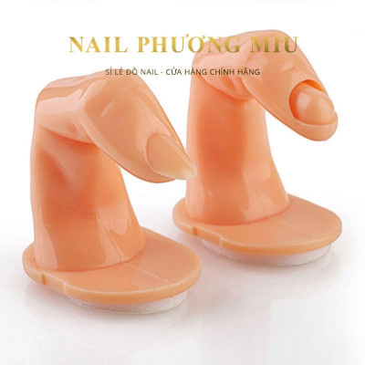 Ngón Tay Giả Làm Nail, Nhựa Cứng Màu Da Chân Thực, 10 Cỡ Móng Đa Dạng, Tập Vẽ Gel Đắp Móng Siêu Linh Hoạt Cho Người Mới silicon