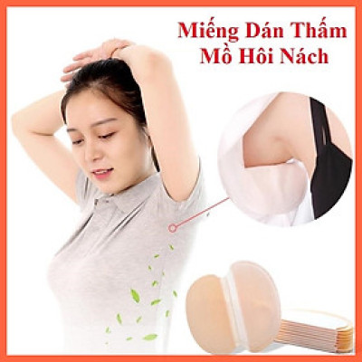 Set 10 Miếng Dán Thấm Hút Mồ Hôi Nách – Giữ Áo Sạch, Không Mùi, Không Thấm Ngược