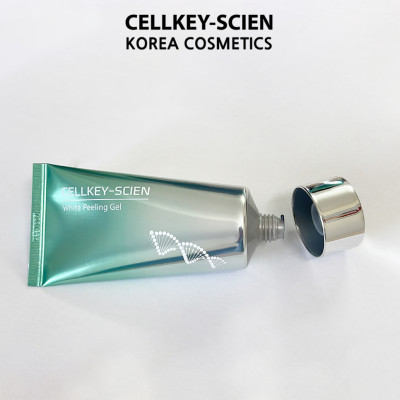 Tẩy Da Chết Mặt Tế Bào Gốc Thực Vật Lành Tính Làm Sạch Sâu Dịu Nhẹ Dưỡng Ẩm Sáng Da Cho Da Dầu Mụn Nhạy Cảm Cellkey-Scien White Peeling Gel (80ml)