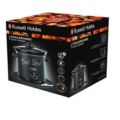 NỒI NẤU CHẬM RUSSELL HOBBS 3,5 LIT - CHALKBOARD Nhập Đức Hàng chính hãng