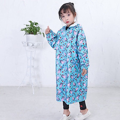 Áo mưa bít ( trùm kín ) cho trẻ em từ 1- 4 tuổi ,vải dù , chống thấm nước  họa tiết hoạt hình đa dạng kèm túi đựng giao màu ngẫu nhiên
