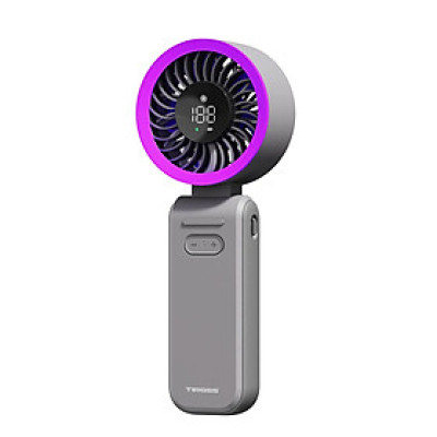 Quạt Cầm Tay USB Tiross TS3422 (3600mAh) - Hàng Chính Hãng