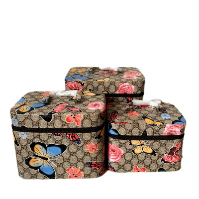 Hộp đựng mỹ phẩm, cốp trang điểm nhiều họa tiết mang đi du lịch tiện lợi