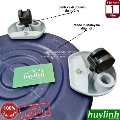 Máy hút bụi công nghiệp Tiross TS9301 - Dung tích 32 lít - Sản xuất tại Malaysia - 3 Chức năng Hút khô - ướt - thổi bụi - Hàng chính hãng