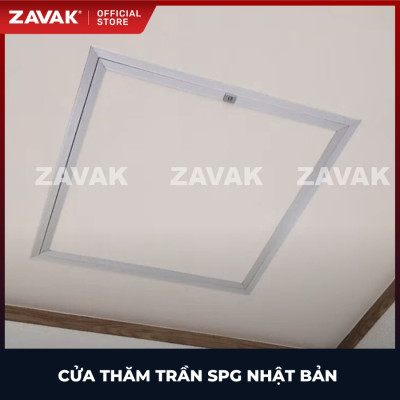 Nắp cửa thăm trần thạch cao ZAVAK SPG-68345/ 45x45cm/ màu trắng