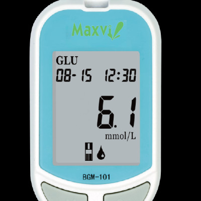 Máy đo đường huyết Maxvi BGM-101 (bộ 10 que/kim)