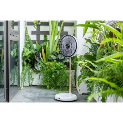 Quạt Tích Điện, Gấp Gọn Thương Hiệu Đức ELEGANT Có Remote Sử Dụng 8 Giờ, Sạc 2.5 Giờ Công Suất 14W - Hàng Chính Hãng
