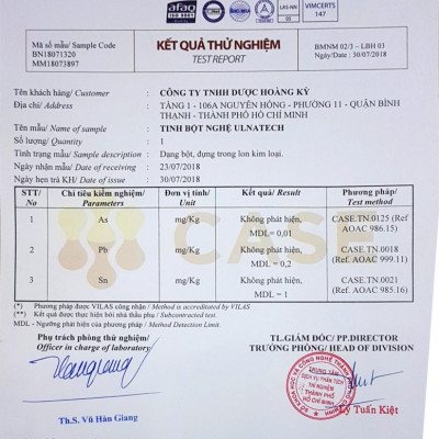 3 Lon Tinh bột nghệ Ulnatech (Nano Curcumin, mỗi lon 250gr) - Khỏe bên trong, Đẹp bên ngoài