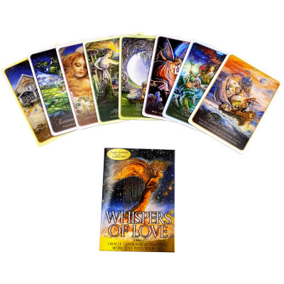 {KÈM QUÀ TẶNG} Bộ Bài Bói Tarot Whispers of Love Oracle Cards Cao Cấp