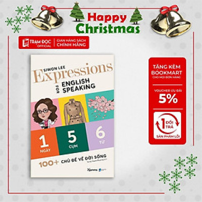 [ThangLong Bookstore]Expressions For English Speaking: 1 Ngày 5 Cụm 6 Từ