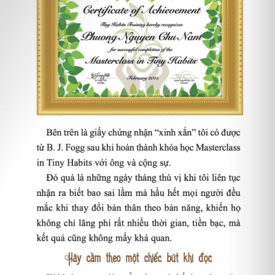 Sách - Thay Thói Quen Đổi Cuộc Đời