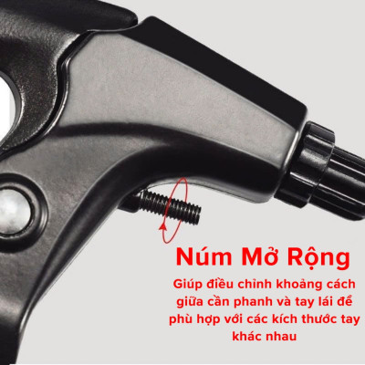 Cặp Tay phanh Xe đạp dododios Nhôm hợp kim chắc chắn