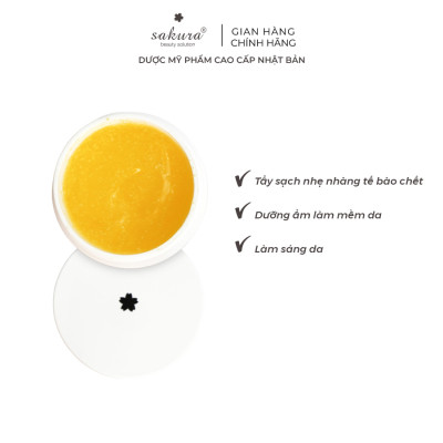 Tẩy tế bào chết da mặt Sakura Gentle Facial Scrub 30ml