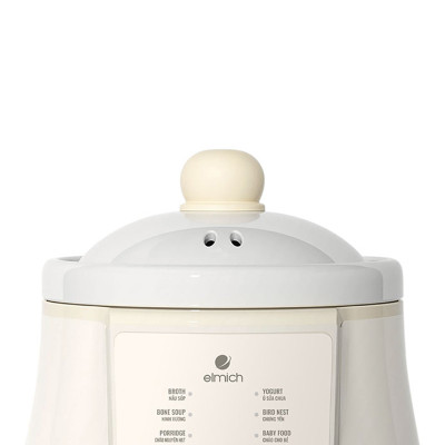 Nồi nấu chậm, nấu cháo, chưng yến 1L Elmich SCE-8524OL - Hàng Chính Hãng