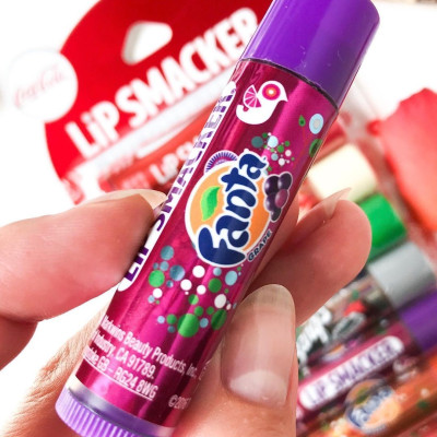 Lip Smacker Fanta Lip Balm, Grape – Son dưỡng Lip Smacker – Vị Fanta Nho