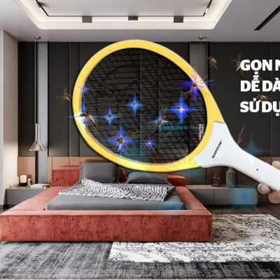 Vợt Muỗi SUNHOUSE SHE-EECVM11 - Hàng Chính Hãng