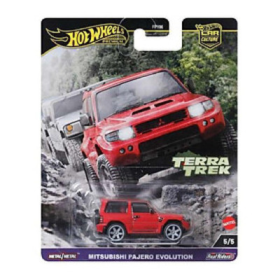 Đồ Chơi Siêu Xe Sang Trọng Mitsubishi Pajero Evolution HOT WHEELS HRV89/FPY86