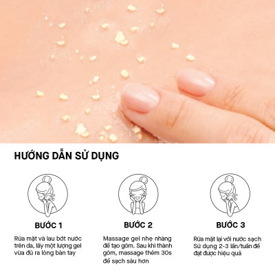 Gel Giúp Loại Bỏ Tế Bào Da Chết Dưỡng Sáng Da 120G Rosette Gommage Bright Peel