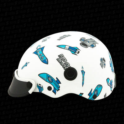 Mũ bảo hiểm trẻ em hoa văn NÓN SƠN chính hãng APE-TR118