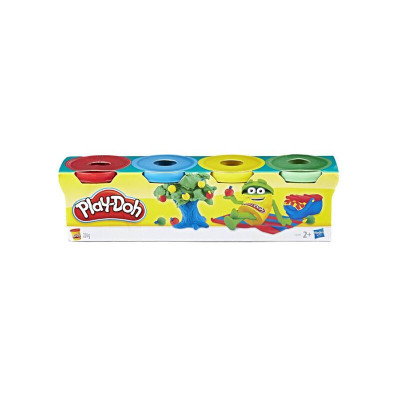 PLAYDOH Khuôn Tạo Hình Và Bột Nặn 4 Màu CBE8534/E8530-23241