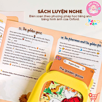 Máy đọc truyện song ngữ Anh Việt 100 plus Kennen - Dành cho bé từ 2 đến 8 tuổi