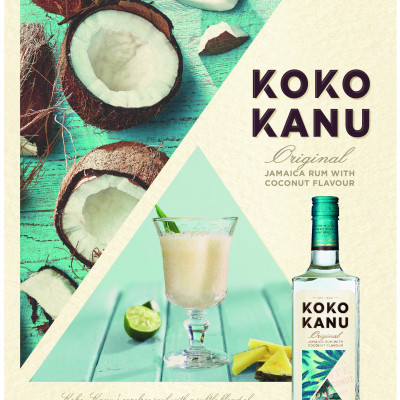 Rượu Rum Koko Kanu - Coconut Flavour