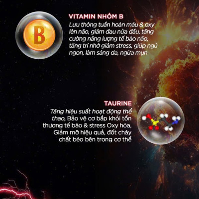 DMAXX thức uống bổ sung vitamin năng lượng không đường DAMODE 49 gói màu đỏ mỗi gói 2,2gr