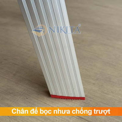 Thang Ghế Gấp Gọn, Có Tay Vịn Gia Đình , Bậc Thang Chắc Chắn, Dễ Dàng Sử Dụng - Hàng chính hãng NIKITA