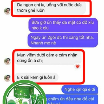 Tâm Hoa Đán - Diệp lục cần tây Collagen