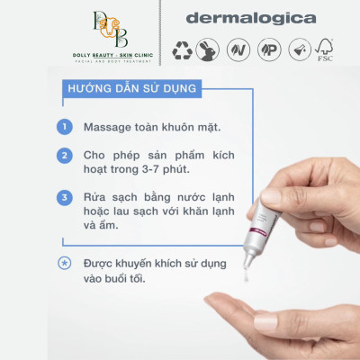 Peel da tại nhà RAPID REVEAL PEEL của Dermalogica - Dolly Beauty