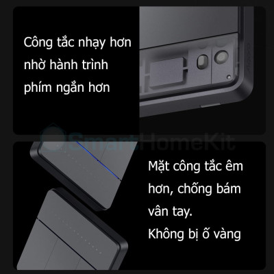 Công tắc thông minh Aqara Z1 Pro Smart Wall Switch Zigbee Bản Quốc Tế Hàng Chính Hãng
