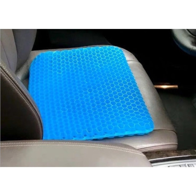 Nệm ngồi 3D thông minh  silicon  lưới tổ ong , co giản đàn hồi cao  , êm , thoáng khí   ,ngăn ngừa mồ hôi ,chống trơn trượt ,không biến dạng ,không thấm nước