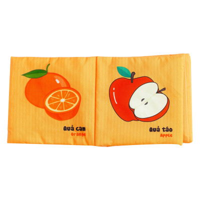 Sách Vải Đa Tương Tác Kích Thích Thị Giác Cho Bé Sơ Sinh My Very First Book - Lalala Baby (Nhiều chủ đề)