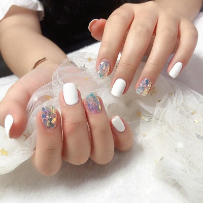 Set Nhũ Kim Tuyến Nail 8 Màu, Nhũ Vảy Cá Trang Trí Móng, Làm Đẹp Móng Tay Chân, Chất Liệu Nhũ Siêu Sáng Làm Nail Sơn Gel dap  gelgom