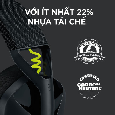 Tai nghe game không dây Bluetooth và Lighspeed Logitech G435 – Mic ảo tích hợp, nhẹ, tương thích PC, Điện thoại, PS4, PS5 - Hàng chính hãng