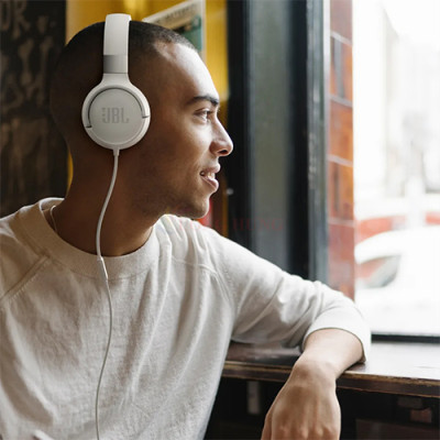 Tai nghe chụp tai có dây JBL Tune 520C JBLT520C - Hàng chính hãng