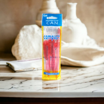 Dao Cạo Lông Mày Cán Gập Kai 01243 - 3P (Set 3 cây)