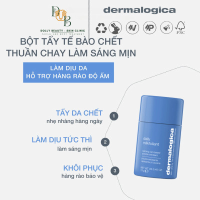 Tẩy tế bào chết Daily Milkfoliant làm dịu & làm sáng mượt tức thì