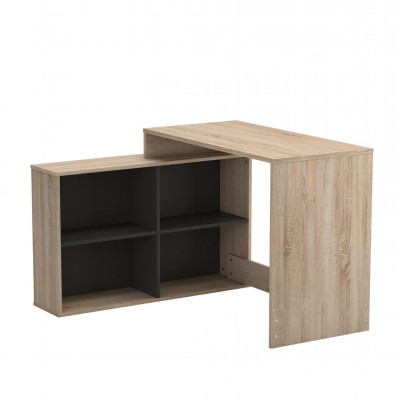 Bàn vi tính chữ L bằng gỗ công nghiệp MDF SMLIFE Dolley