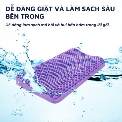 Gối công thái học TPE DandiHome - chống đau cổ vai gáy
