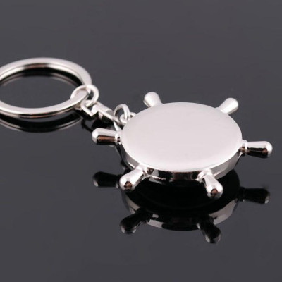 Móc khóa la bàn định vị cầm tay bánh lái tàu vòng chỉ nam thể thao, cắm trại, leo núi, đi bộ, dã ngoại Legaxi
