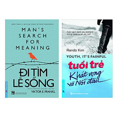 Combo Tuổi Trẻ Khát Vọng Và Nỗi Đau + Đi Tìm Lẽ Sống (2 Cuốn)