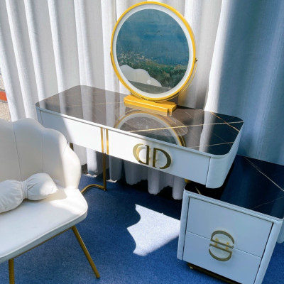 Bộ bàn ghế trang điểm nhập khẩu Juno Sofa 