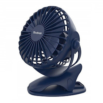 Quạt sạc mini xoay góc 720 độ, đế kẹp đa năng hoặc đặt bàn, với 4 nấc điều chỉnh gió  YOOBAO F04 6400MAH Hàng Chính Hãng