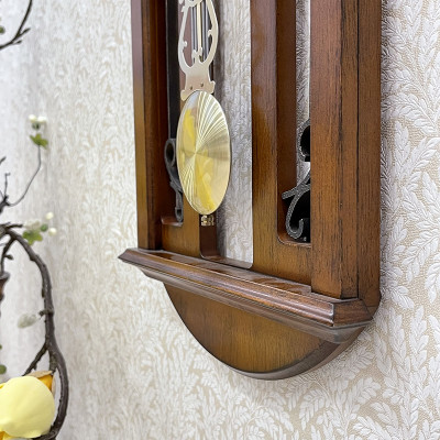 Đồng hồ quả lắc Nhật Rhythm CMJ547NR06 Kt 25.8 x 61.3 x 7.5cm, 1.7kg Vỏ gỗ. Dùng pin.