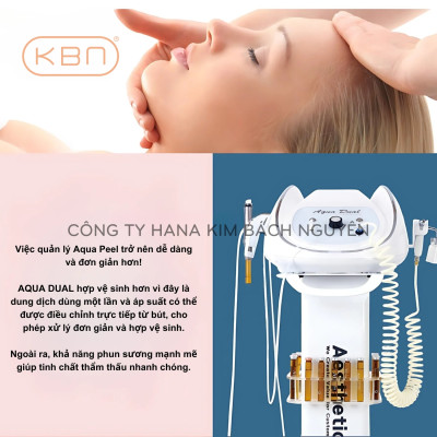 Máy Chăm Sóc Da AQUA DUAL Hàn Quốc